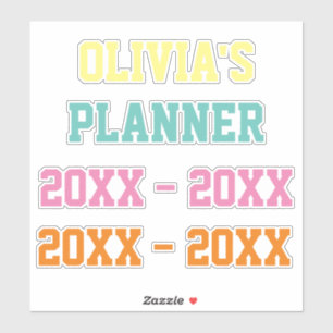 Adesivo do Planner