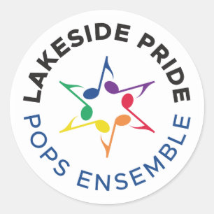 Adesivo do Pops Ensemble (Logotipo Circular)