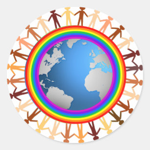Adesivo do Rainbow Pride