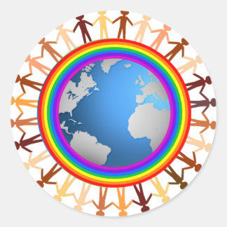 Adesivo do Rainbow Pride