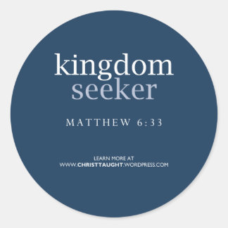 Adesivo do Seeker do Reino