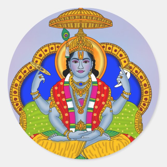 Adesivo do Senhor Badrinath (Frente)