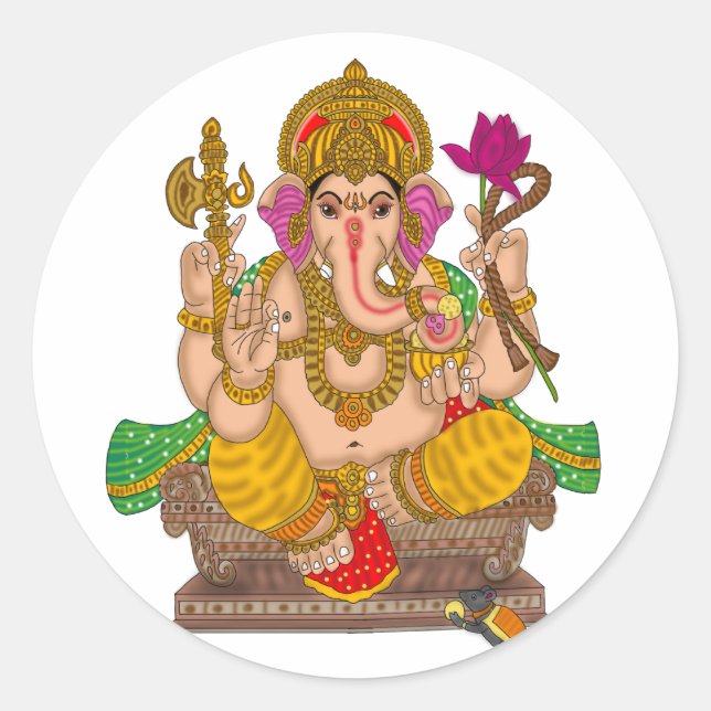 Adesivo do Senhor Ganesha (Frente)
