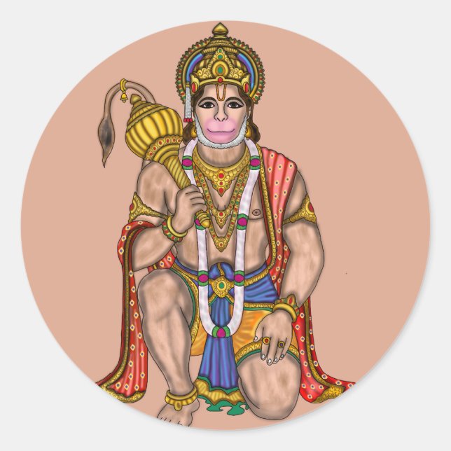 Adesivo do Senhor Hanuman (Frente)
