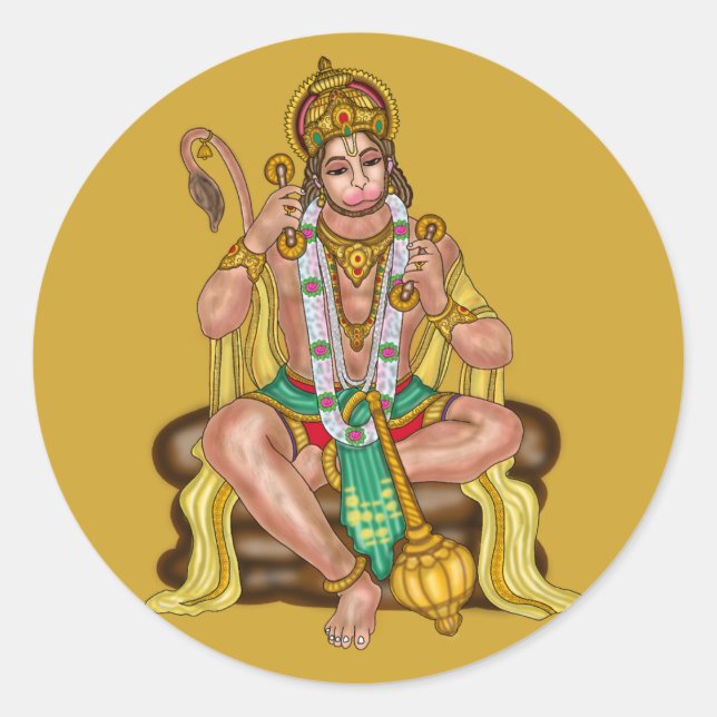 Adesivo do Senhor Hanuman (Frente)