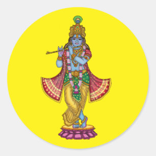 Adesivo do Senhor Krishna