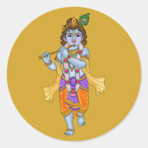 Adesivo do Senhor Krishna