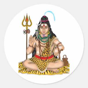 Adesivo do Senhor Shiva