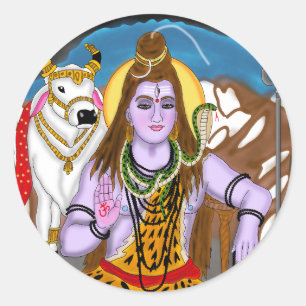 Adesivo do Senhor Shiva