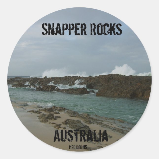 Adesivo do Snapper Rocks (Frente)