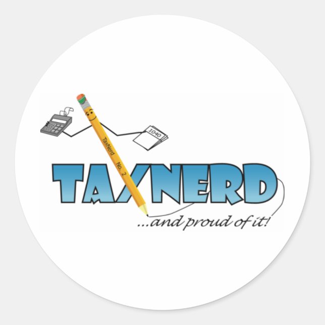 Adesivo do TaxNerd (Frente)