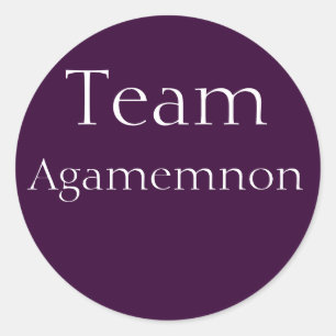 Adesivo do Team Agamemnon