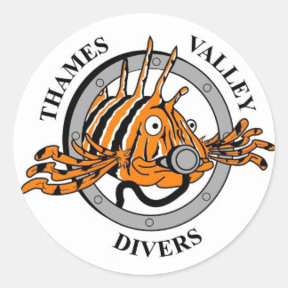 adesivo do Thames Valley Divers