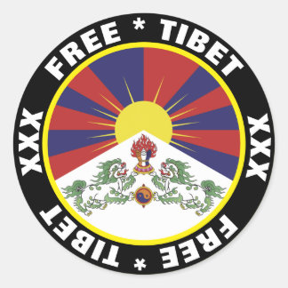 Adesivo do Tibete Livre, Bandeira do Tibete