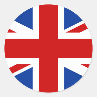 Adesivo do Union Jack Round