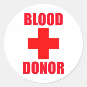 Adesivo Doador de sangue