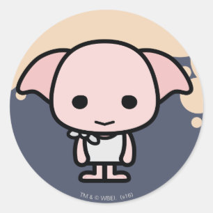 Adesivo Dobby Personagem de desenho animado Art