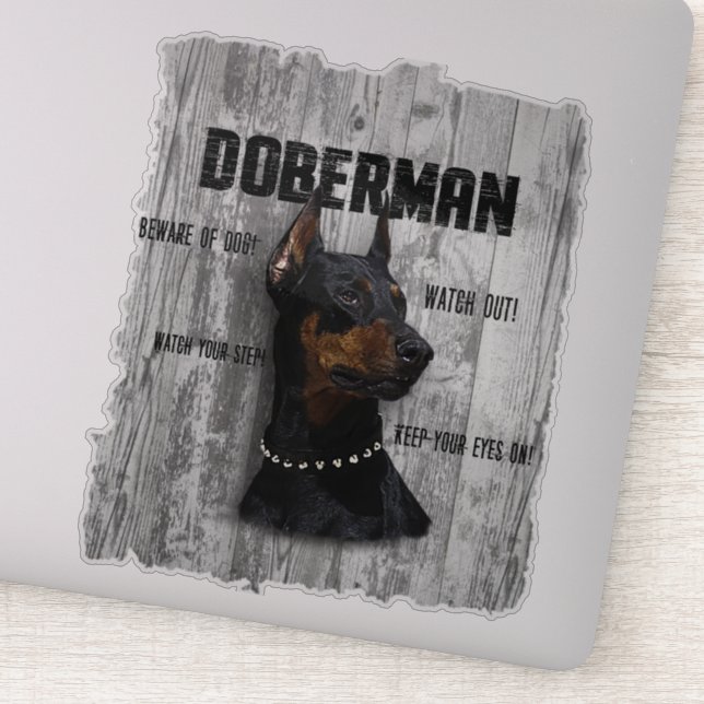 Adesivo Doberman (Detalhe)