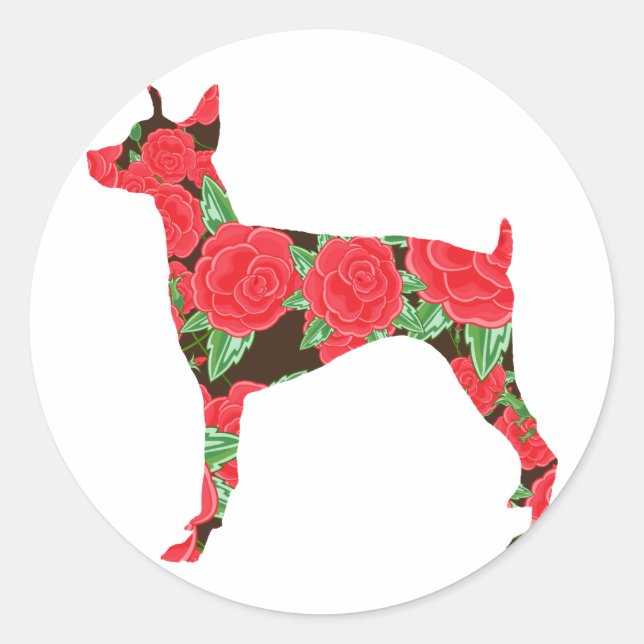 Adesivo Doberman Pinscher (Frente)