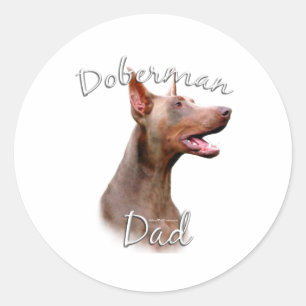 Adesivo Doberman Pinscher (Isabella) Pai 2