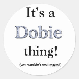 Adesivo Dobie Thing