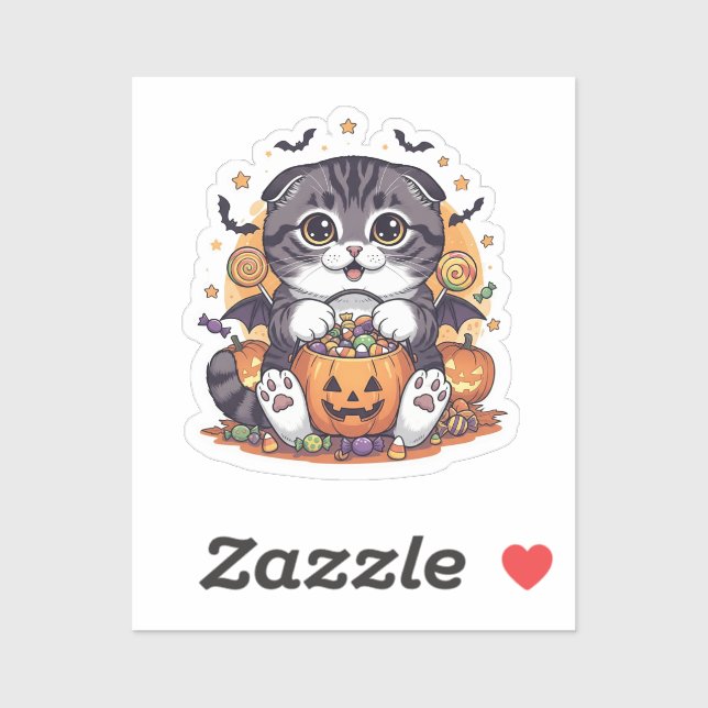 Adesivo Dobra de truque ou de tratamento - Dobra escocesa  (Folha)