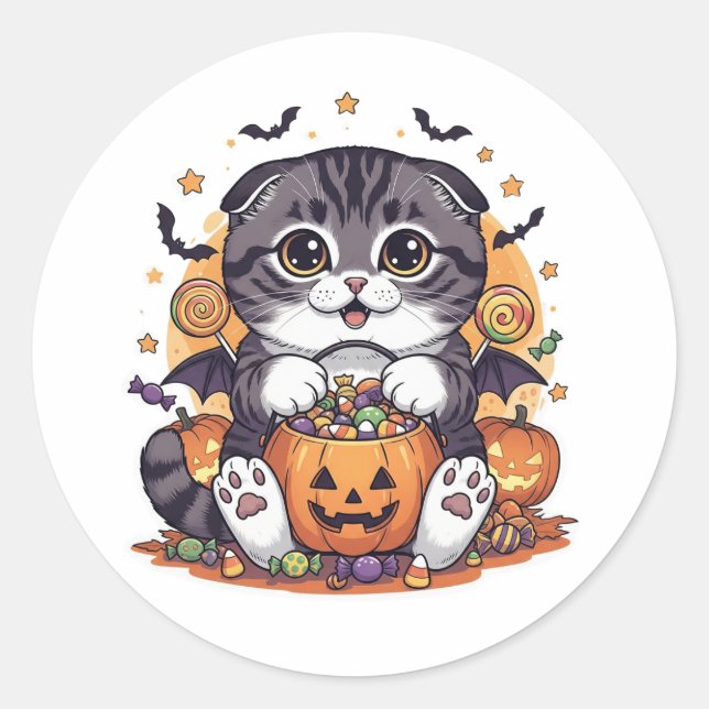 Adesivo Dobra de truque ou de tratamento - Dobra escocesa  (Frente)