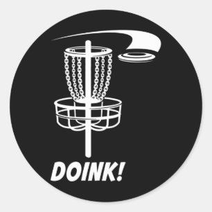 Adesivo Dobra! Disco Golf Funny Frisbee Park ao ar livre d