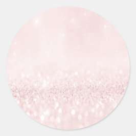 Adesivo doce 16t, cor-de-rosa redondo Makeup Bridal Brandi
