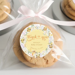 Adesivo Doce, como pode ser o Chá de fraldas da Abelha de 