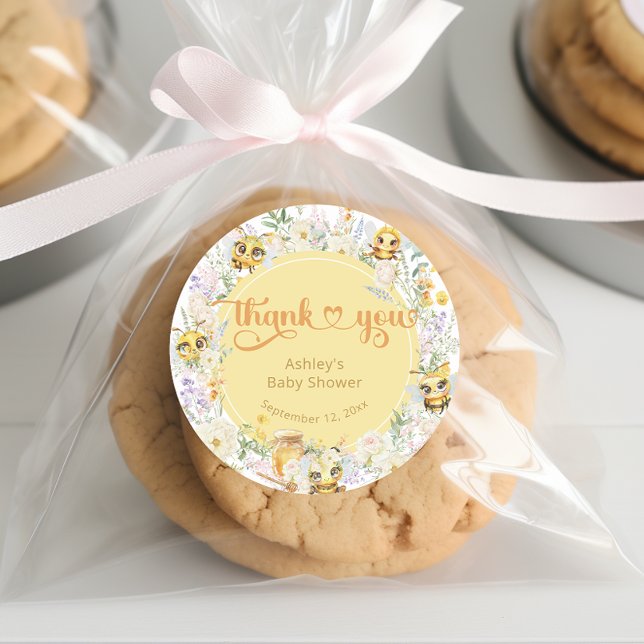 Adesivo Doce, como pode ser o Chá de fraldas da Abelha de  (Criador carregado)