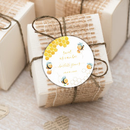 Adesivo Doce Como primeiro aniversario De Abelhas