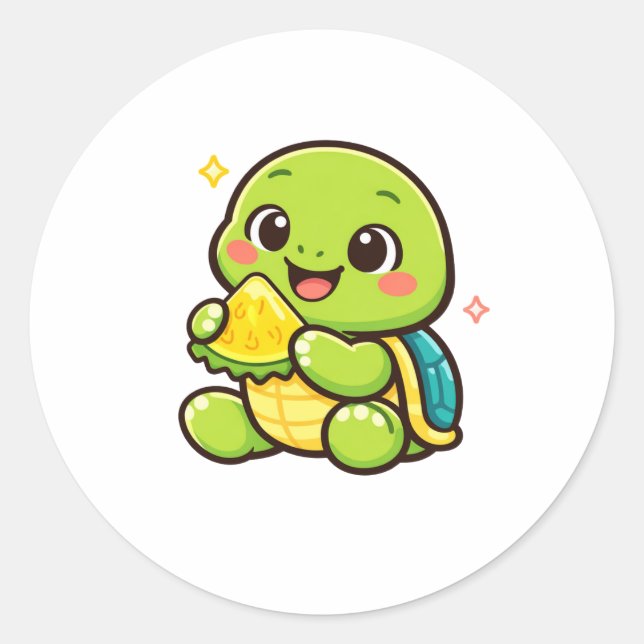 Adesivo Doce de Abacaxi (Frente)