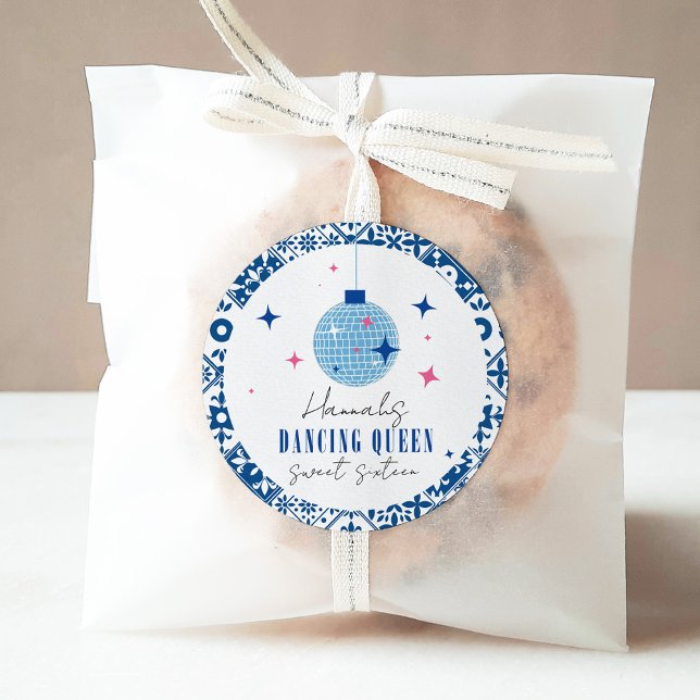 Adesivo Doce Dezesseis Mamma Mia Dançando Rainha Disco (Criador carregado)