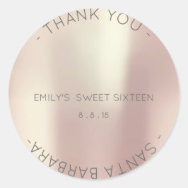 Adesivo Doce Dezesseis Rosa Rosa Rosa Rosa Rosa Rosa Rosa-