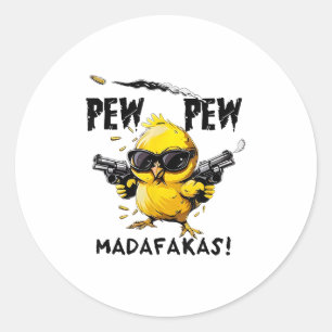 Adesivo Doce do Ajustado do Relaxe do Ave - Impressão-Indi