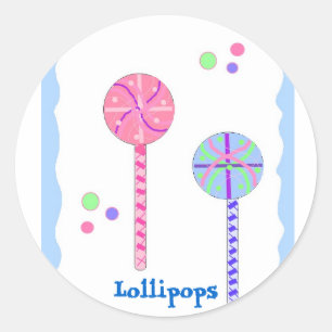 Adesivo Doce Lollipops