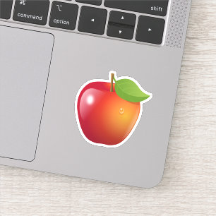 Adesivo Doce Maçã Vermelha