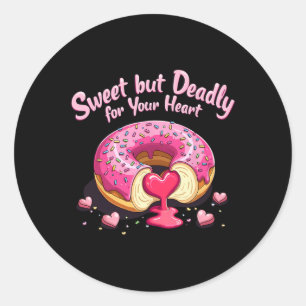 Adesivo Doce Mas Divertido Romântico Fatal Donut Ele
