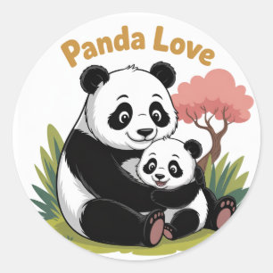 Adesivo Doce Panda Ama De Volta Aos Pinheiros Da Escola