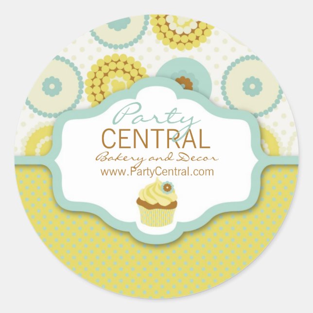 Adesivo Doce Retro Business Sticker (Frente)