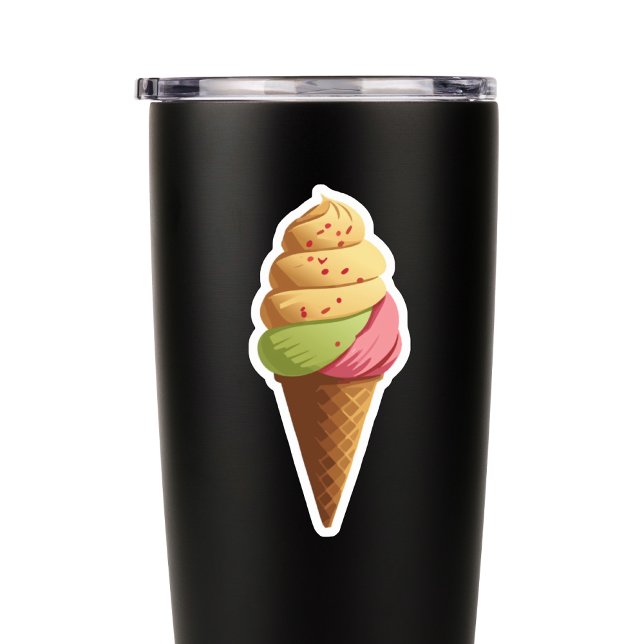 Adesivo Doce Sorvete Cone (Criador carregado)