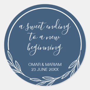 Adesivo Doce Terminando Novo Marinho Inicial Favorito De C