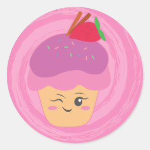 Adesivo Doce Treatores - Cupcakes!