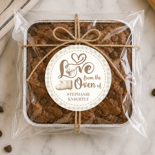 Adesivo Doces Caseiros Amor do Forno
