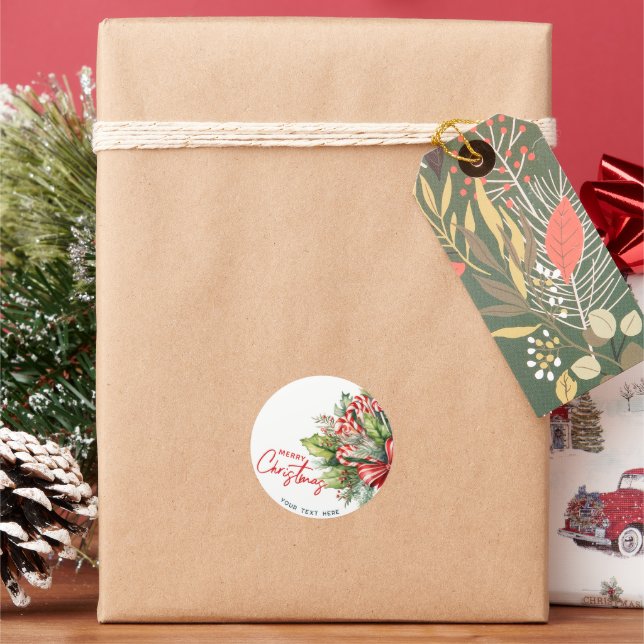 Adesivo Doces e doces festivos - Feliz Natal (Feriado)