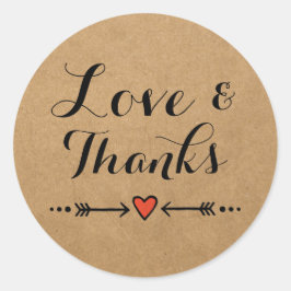 Adesivo Doces e setas cor-de-rosa, amor e Obrigados de cas