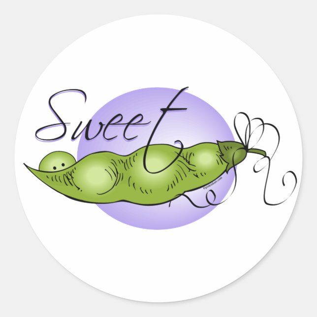 Adesivo Docinho De Ervilha (Frente)