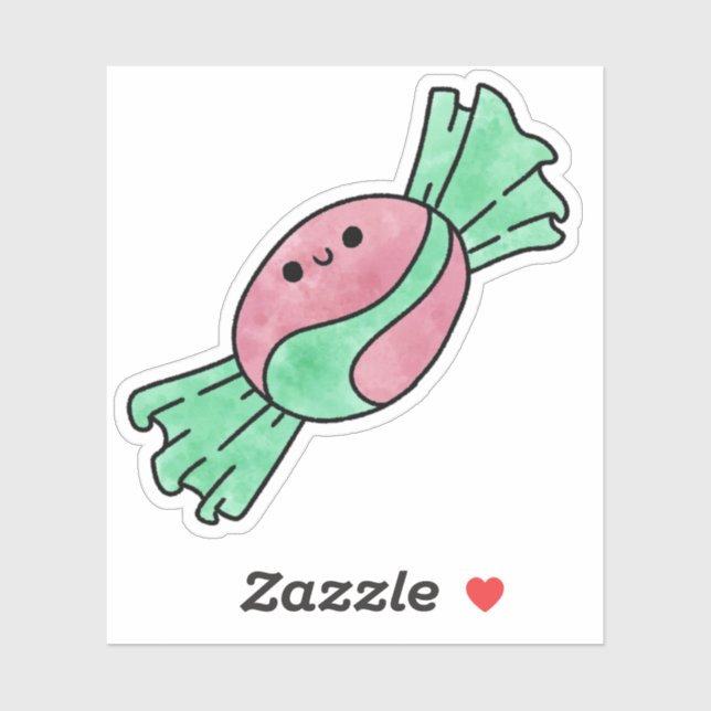 Adesivo Docinho doce (Folha)