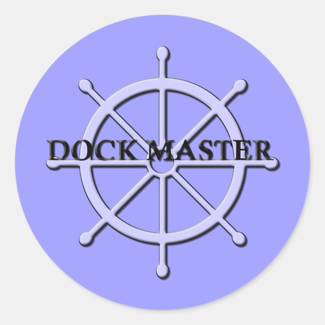 Adesivo Dock Master Ship Sticker 2 (Frente)